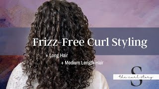 Frizz Free Curls Hair Styling Routine