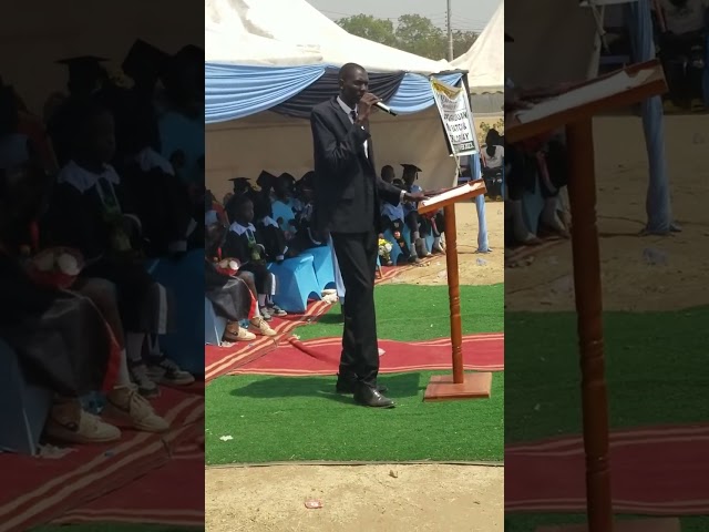 H.P Ngoth Beny Til Full Speech in Martyrs Memorial Secondary School. class=