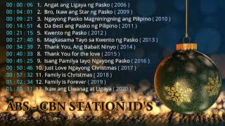 ABS - CBN STATION ID'S | PASKONG PINOY | TAGALOG CHRISTMAS SONGS