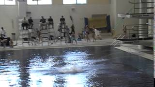 Ali House - 10 meter dive at AAU Nationals