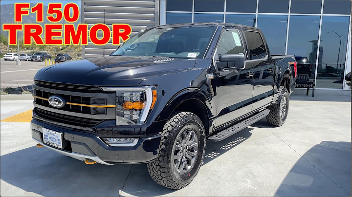 2023 ford f-150 tremor configurations