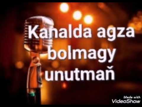 Turkmen aydym- Yarym galdy.  Minus