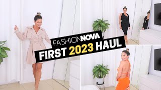 1st FashionNova Haul of 2023 !!! Everything I need to achieve my goals by Stefania Briella 1,451 views 1 year ago 19 minutes