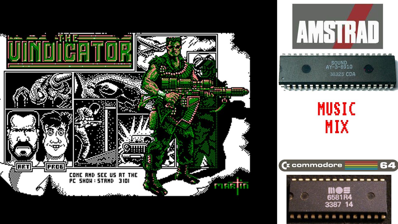 [SID + AY] The Vindicator - Amstrad C64 Music Mix