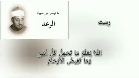 محمد عمران سورة الرعد لا تعليق