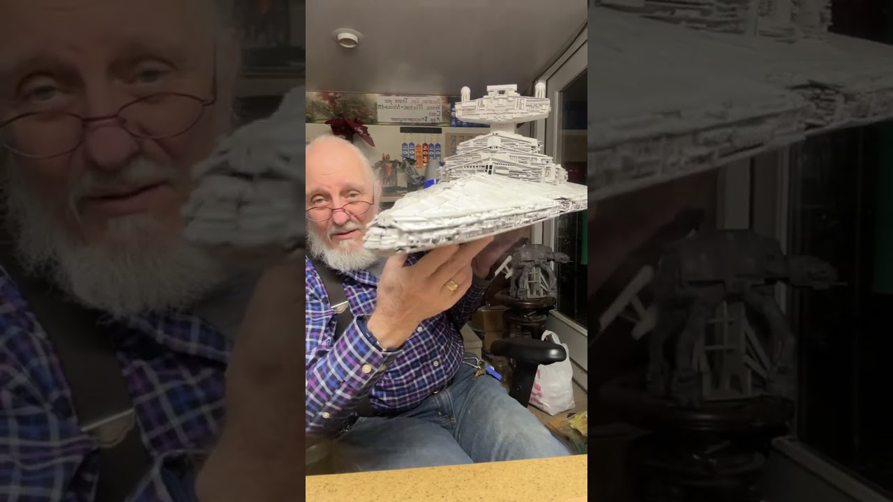 Building a Life-Size Star Destroyer From Paper Only 
