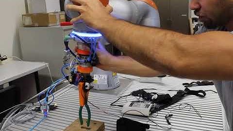 KUKA off the shelf hand guiding