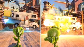 I Destroyed Crazy Dave’s UNBREAKABLE RV! (with Plants) | PvZ Garden Warfare 1