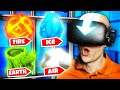 Mastering ALL THE ELEMENTS To ESCAPE VR PRISON (Funny Prison Boss Virtual Reality Gameplay)