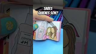 Hice Cuadernito mini 🖍️#drawing #art #manualidades