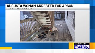 Augusta woman charged with arson