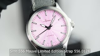 ⚜️ma-ro⚜️です Sinn 556 Mauve Limited Edition Strap 556.0124 - YouTube