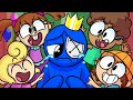 Why BLUE don&#39;t have FRIENDS!? Rainbow Friends Roblox Animation