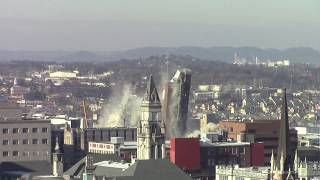 Implosion of the Nashville Lifeway Draper Tower 1-6-2018