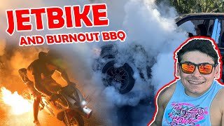 JET POWERED Pocket Bike and Burnout Party!
