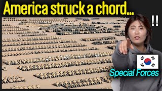 Korean Female Special Forceswas SHOCKED for the first time in the US!!!