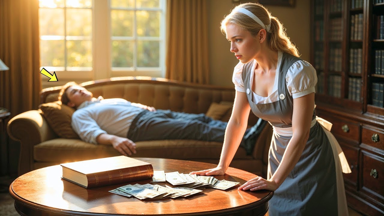 CEO bogat se preface că doarme să testeze menajera timidă—Apoi îngheață când vede ce face…