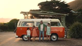 Kombi camping Great Ocean Road Australia