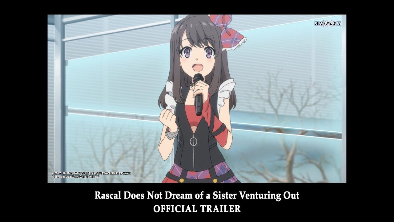 Filme Rascal Does Not Dream of a Sister Venturing Out revela data de  estreia e novo trailer - Crunchyroll Notícias