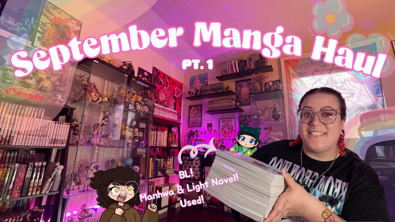 Сентябрьский запас манги и книг | часть 1