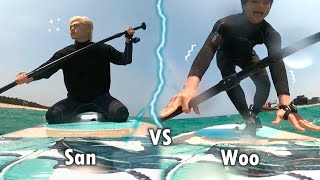 Wooyoung vs San / Funny Skills and Habits Differences (Part 2)