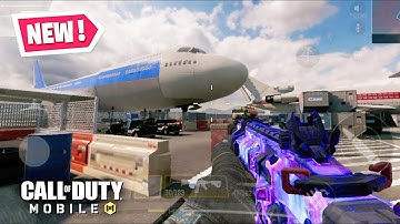 *NEW* TERMINAL MAP GAMEPLAY in CALL OF DUTY MOBILE!! NEW UPCOMING MAP in SEASON 9 (TEST SERVER)