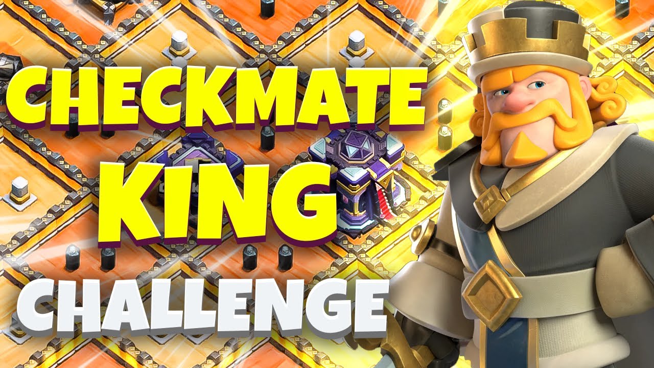 The Checkmate King! #clashofclans #trampledamage #coc #coctok