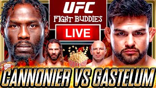 UFC VEGAS 34: JARED CANNONIER vs KELVIN GASTELUM + GUIDA vs MADSEN LIVE FIGHT REACTION STREAM!