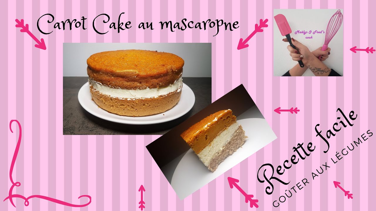Carrot Cake Recette Facile Gouter Aux Legumes Youtube