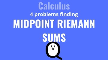 Midpoint Riemann Sums Guided Practice #CALCULUS #APCALCULUS