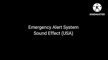 United States Emergency Alert System Sound effect