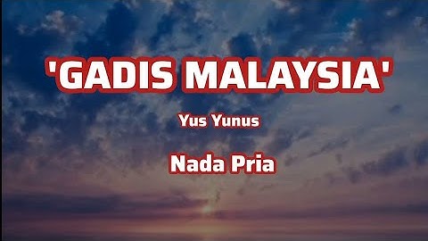 GADIS MALAYSIA KARAOKE || YUS YUNUS NADA PRIA || LIVE COVER || OM. ARETA MUSIK