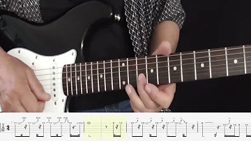 I'll Be Over You  - Toto - Guitar Solo w/Tab - Bruce J. VanAllen