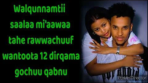 Walqunnamtii Saalaa Mi Aawaa Tahe Rawwachuuf Wantoota 12 Dirqama Gochuu Qabnu 