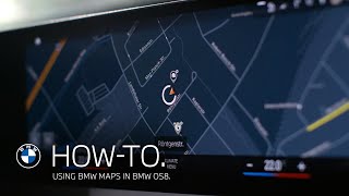 Using BMW Maps in BMW Operating System 8 | BMW How-To screenshot 3