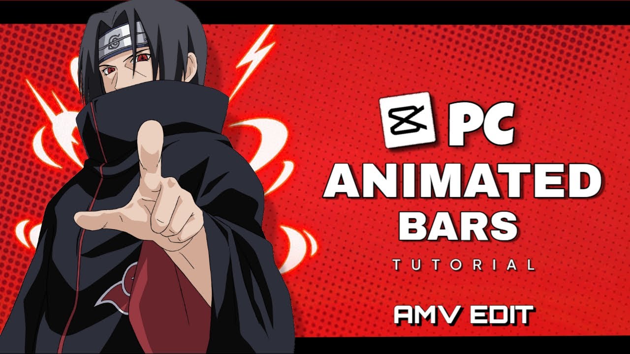 How to make Cinamatic/Animated Bars on Capcut PC | Anime AMV Tutorial