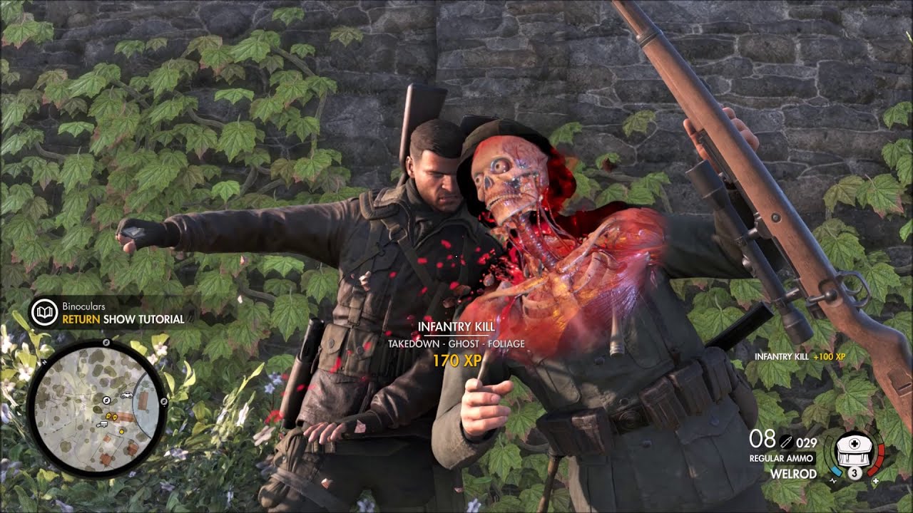 sniper elite v2 x ray kill cam sniper elite v2 x ray kill cam