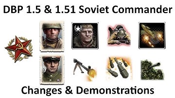 COH2 DBP 1.5 & 1.51 Soviet Commander Analysis and Demonstrations