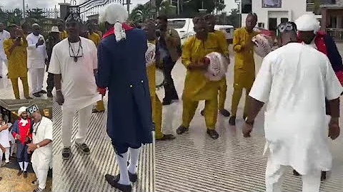 Ojude Oba Groove Mayegun K1 D Ultimate Wasiu Ayinde royal dance @ his resort ijebu Ode