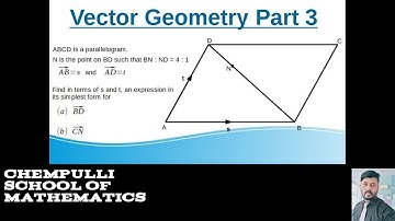 Vector geometry of a parallelogram | Vector geometry Part 3