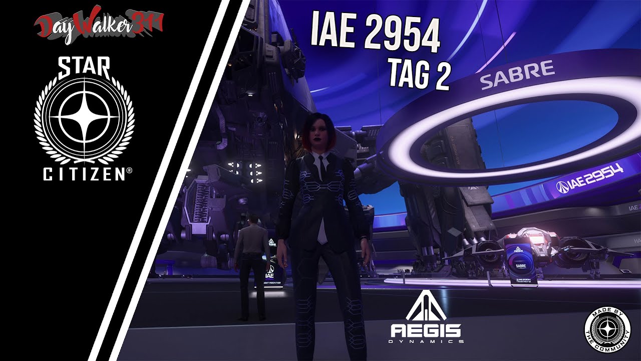 Star Citizen ★ - IAE 2954 - Tag 2 - Aegis Dynamics - YouTube