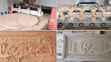 Quy trình hoạt động của máy CNC điêu khắc gỗ