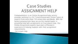 Case Studies Assignment Help