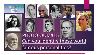 Photo Quiz #15- Famous Personalities Quiz/Trivia - Challenging General Knowledge Quiz/Trivia screenshot 4