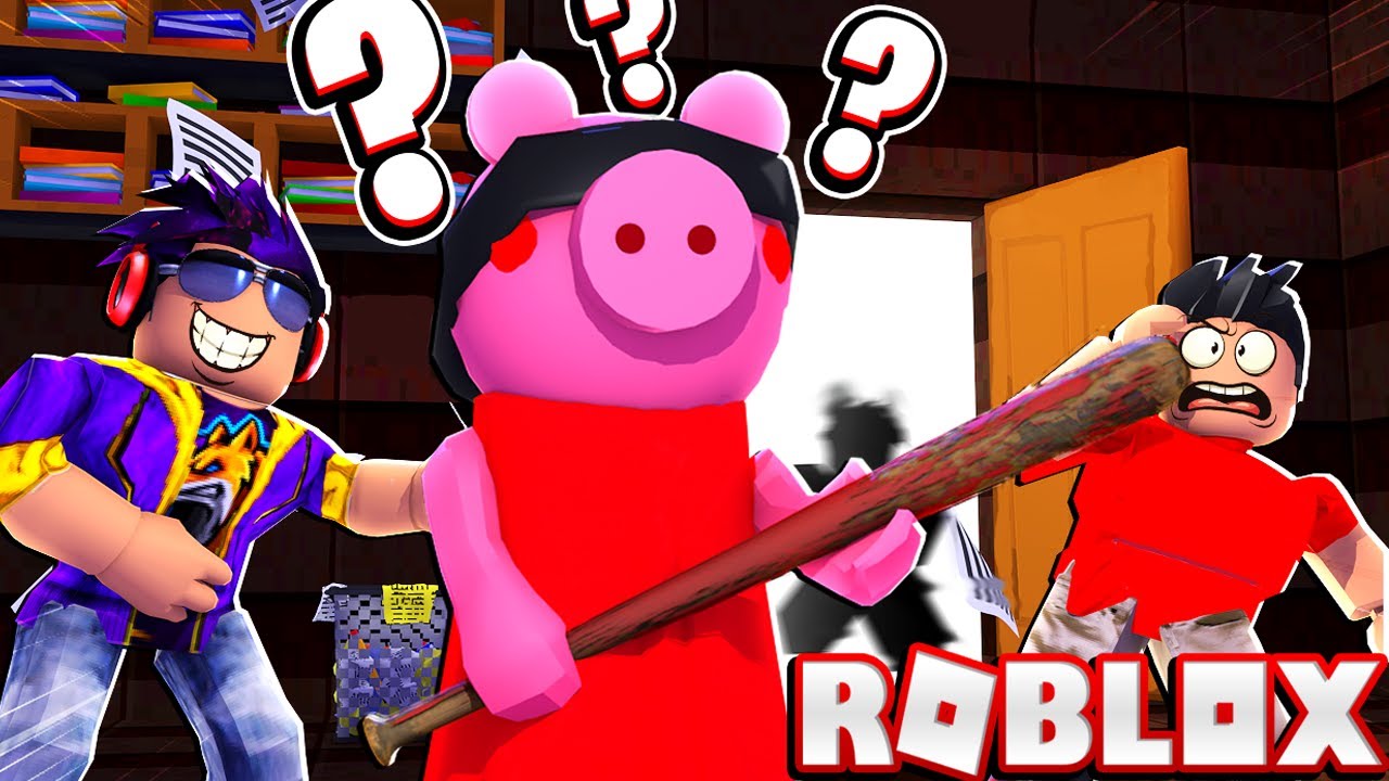 Getting Trolled As A Blind Piggy Roblox Piggy Blindfold Challenge Youtube - yammy roblox piggy