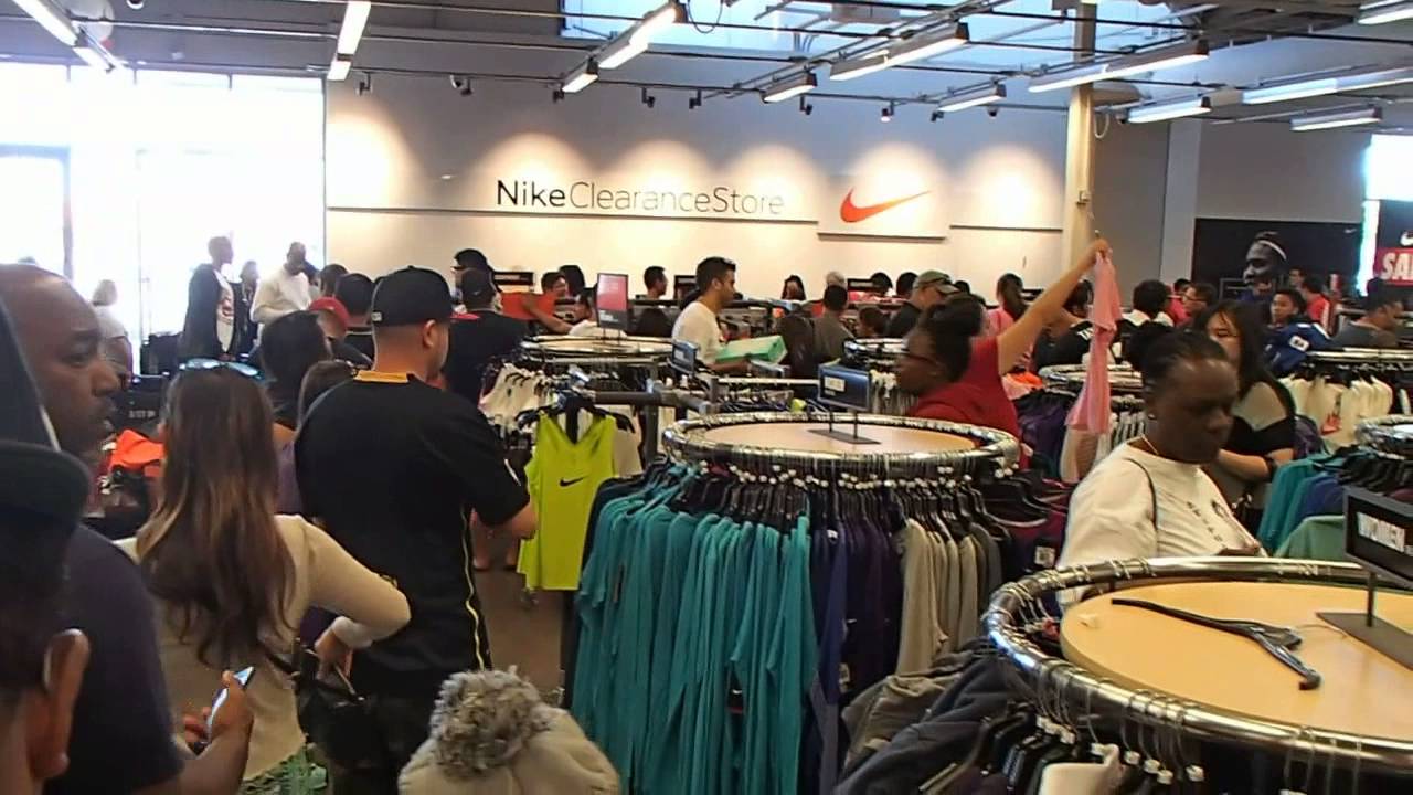 Nike Store Visit San Leandro - YouTube