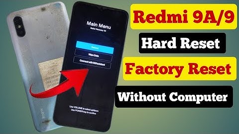 How to Hard Reset Xiaomi Redmi 9A/9 – Bypass Screen Lock / Factory Reset 2025