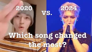 Taeyong song evolution