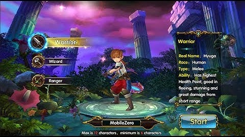 Barkost RPG - Warrior Gameplay [Open World MMORPG] Android/IOS