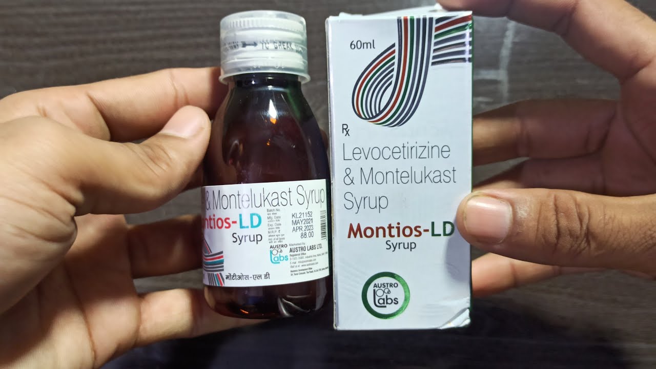 levocetirizine & Montelukast Syrup MontiosLD use Benefit in hindi